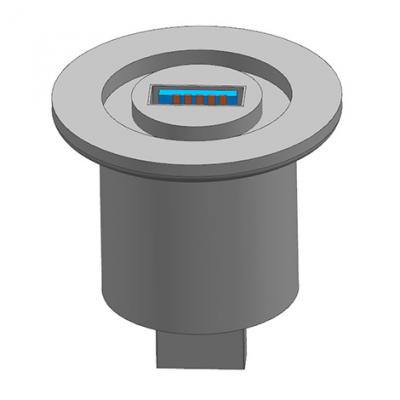 KF25 Flange to USB3.0 Feedthroughs