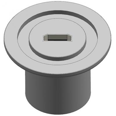 KF40单芯HDMI真空馈通 母转母